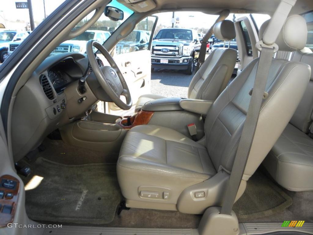 Gray Interior 2003 Toyota Tundra Limited Access Cab 4x4 Photo #41147379