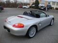 Arctic Silver Metallic 2001 Porsche Boxster Standard Boxster Model Exterior