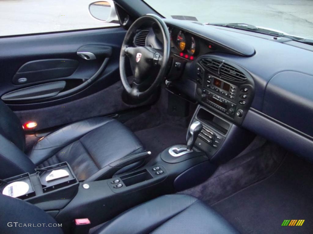 Metropol Blue Interior 2001 Porsche Boxster Standard Boxster