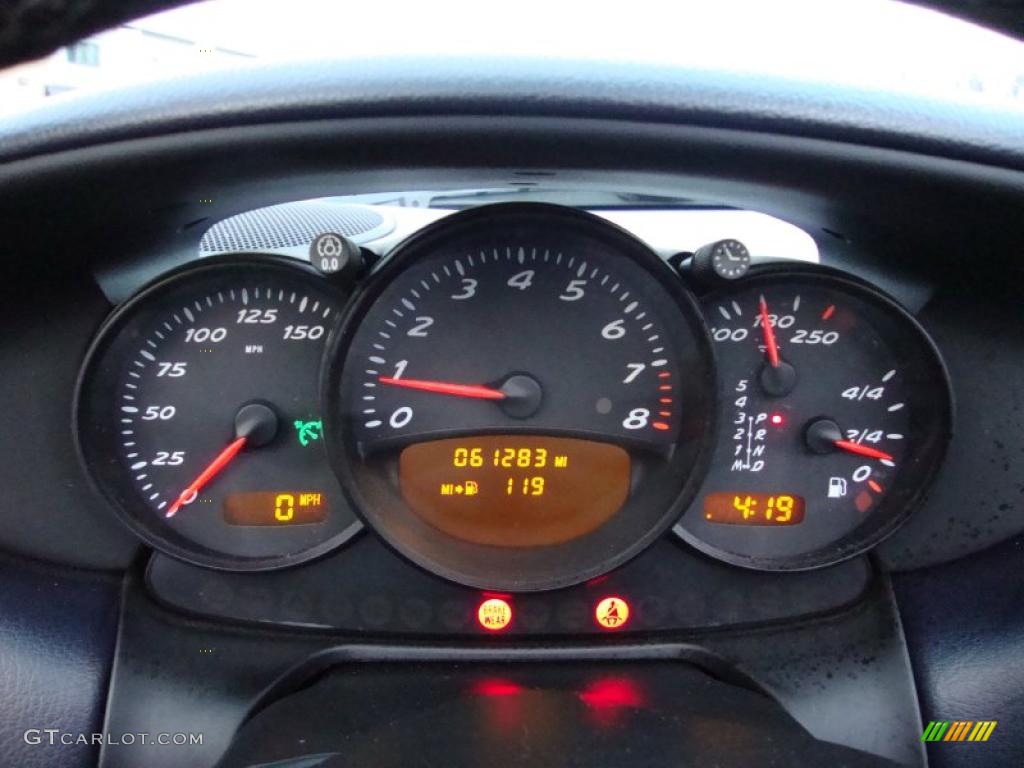 2001 Porsche Boxster Standard Boxster Model Gauges Photo #41148139