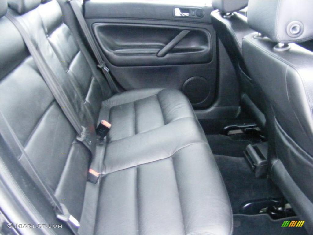 2000 Passat GLS 1.8T Sedan - Black Magic / Black photo #12