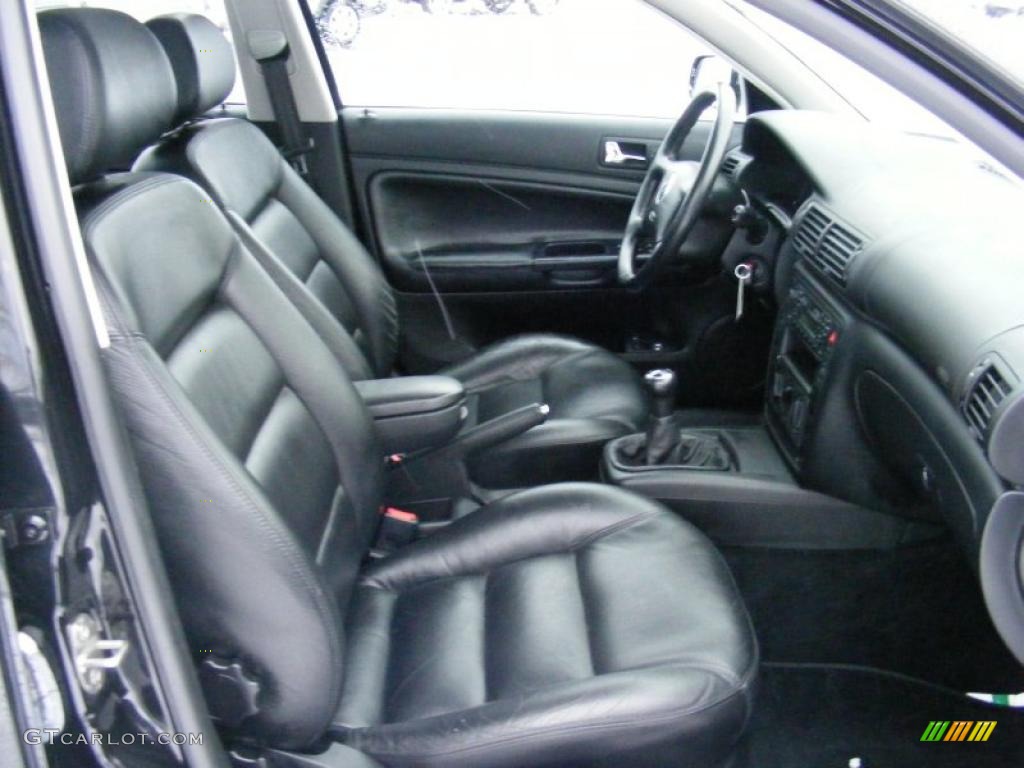 2000 Passat GLS 1.8T Sedan - Black Magic / Black photo #13