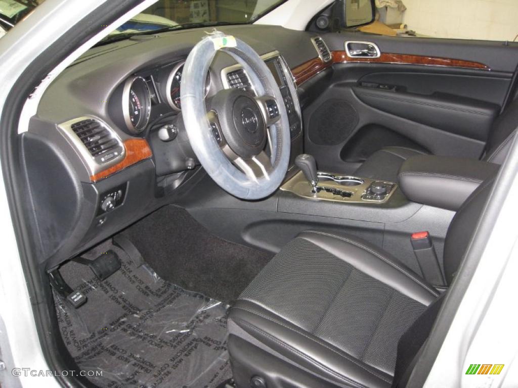 Black Interior 2011 Jeep Grand Cherokee Limited 4x4 Photo #41148871