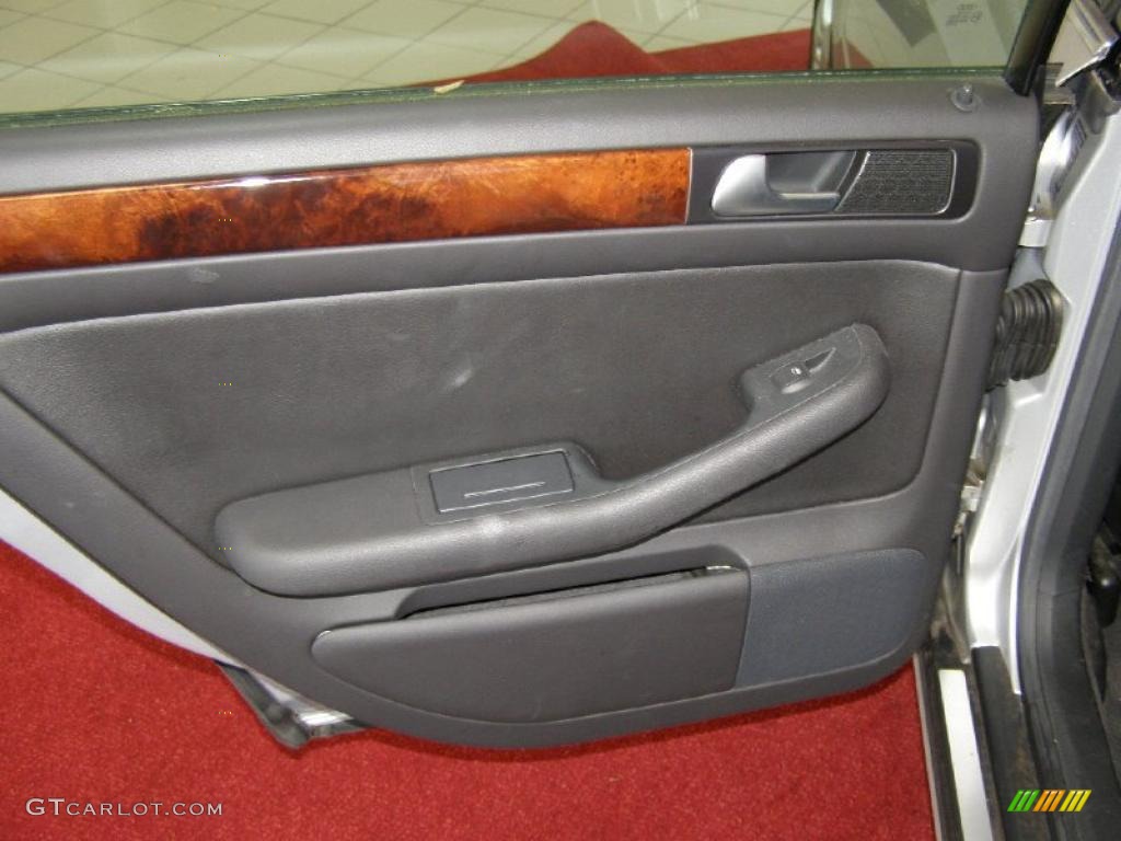 2004 Audi A6 3.0 quattro Sedan Ebony Door Panel Photo #41149607