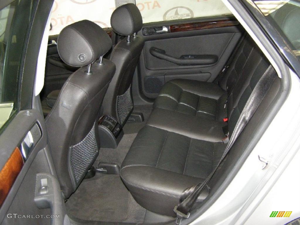 Ebony Interior 2004 Audi A6 3.0 quattro Sedan Photo #41149619