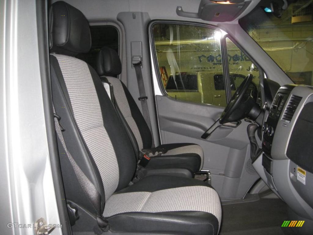 2007 Sprinter Van 2500 High Roof Passenger - Brilliant Silver Metallic / Gray photo #12