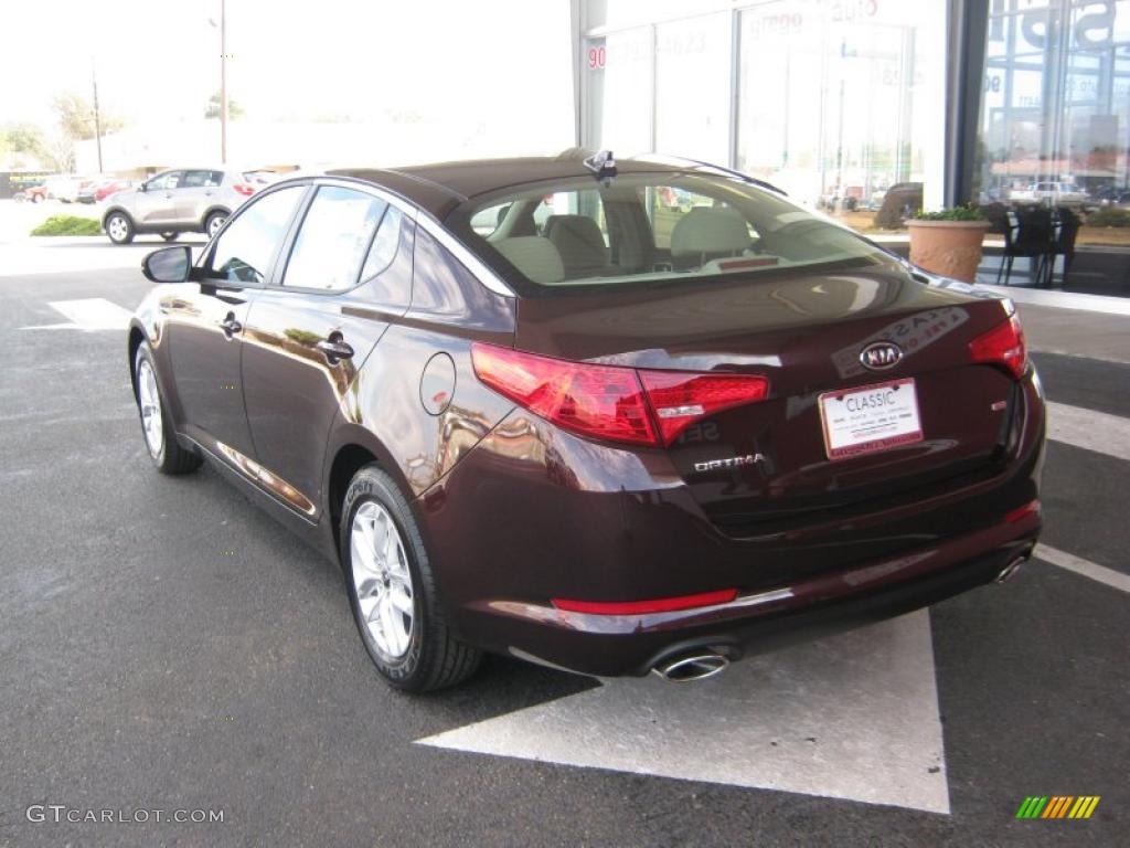 Dark Cherry 2011 Kia Optima LX Exterior Photo #41150740