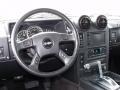 Ebony Black 2007 Hummer H2 SUV Dashboard