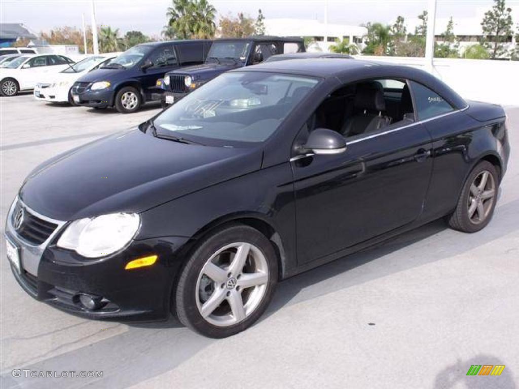 Black Uni 2007 Volkswagen Eos 2.0T Exterior Photo #41151316