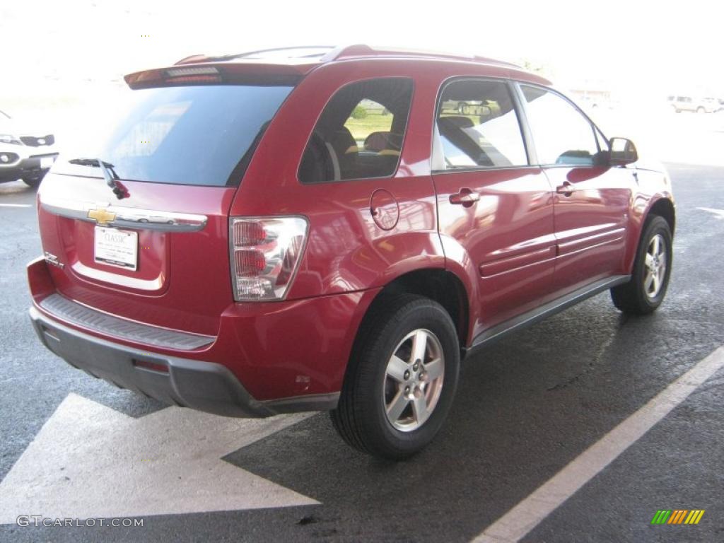 2006 Equinox LT - Salsa Red Metallic / Light Cashmere photo #5