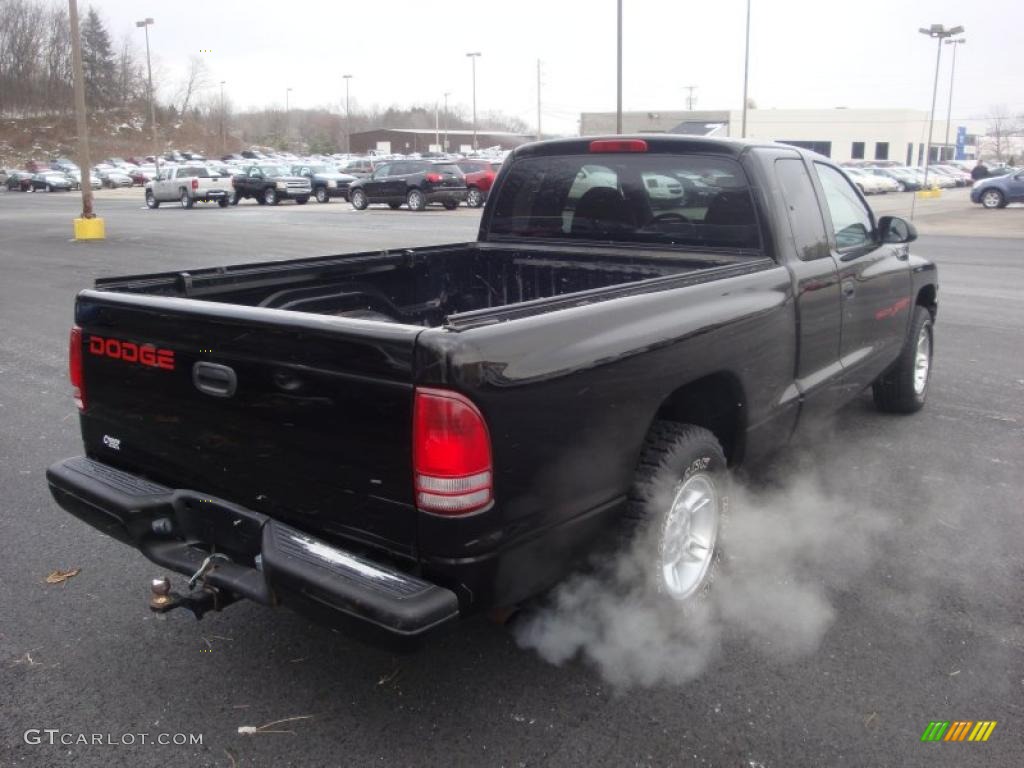 Black 1997 Dodge Dakota Sport Extended Cab Exterior Photo #41151980