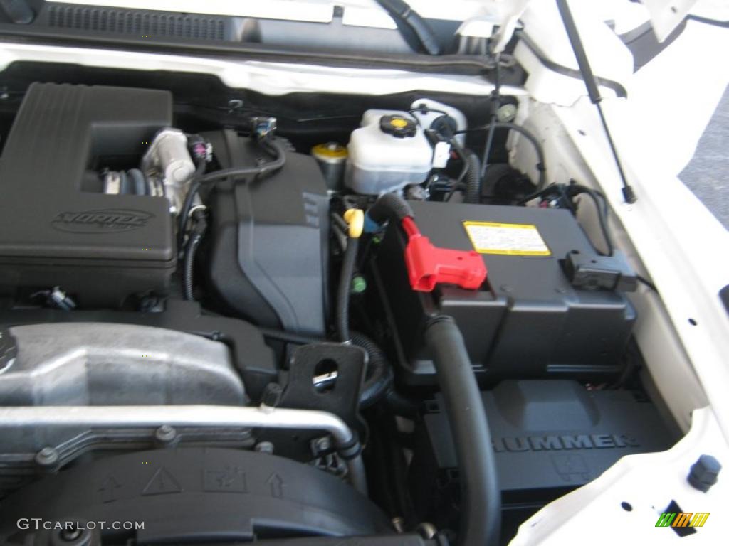 2008 Hummer H3 Standard H3 Model 3.7 Liter DOHC 20V Vortec Inline 5 Cylinder Engine Photo #41152396