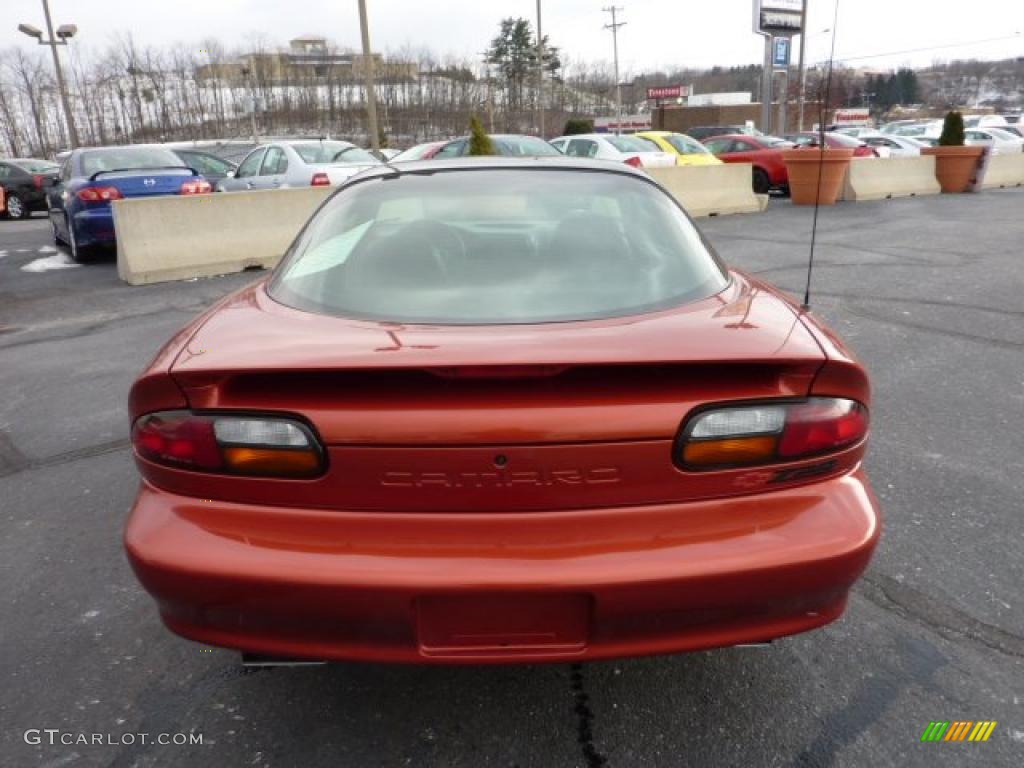 Sunset Orange Metallic 2002 Chevrolet Camaro Z28 Coupe Exterior Photo #41153628