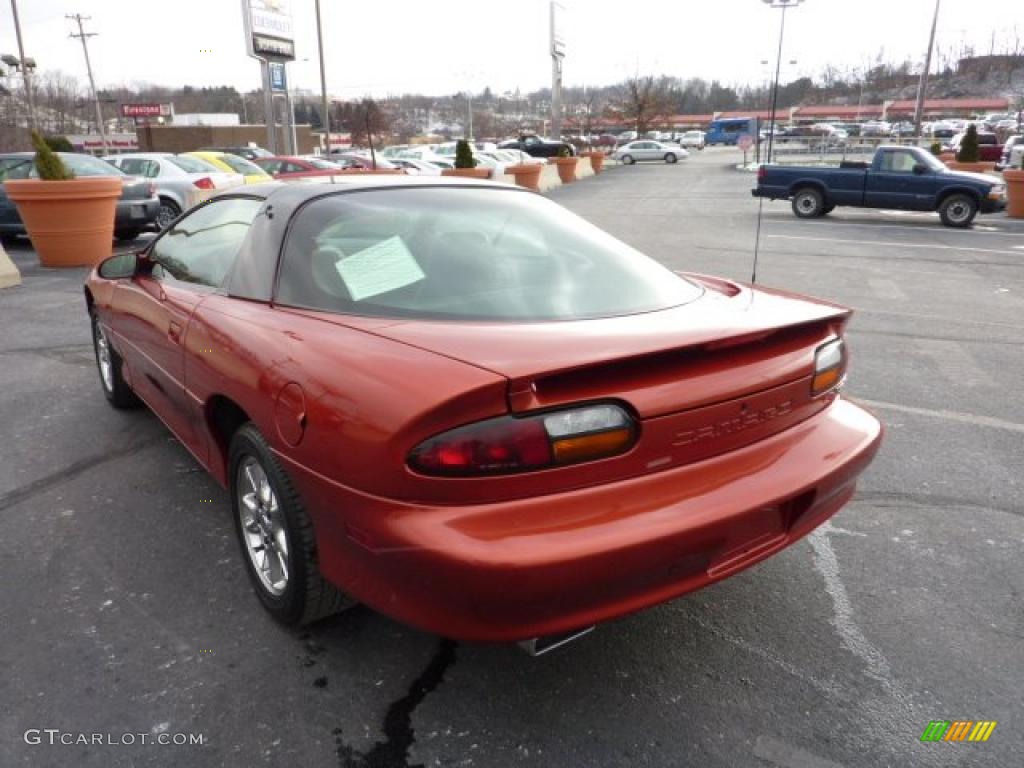 Sunset Orange Metallic 2002 Chevrolet Camaro Z28 Coupe Exterior Photo #41153644