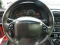 Ebony Black 2002 Chevrolet Camaro Z28 Coupe Steering Wheel