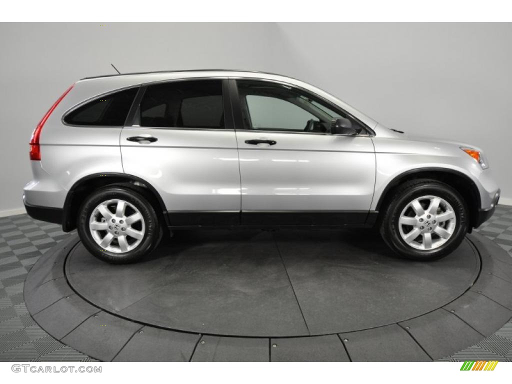 2009 CR-V EX 4WD - Alabaster Silver Metallic / Gray photo #6