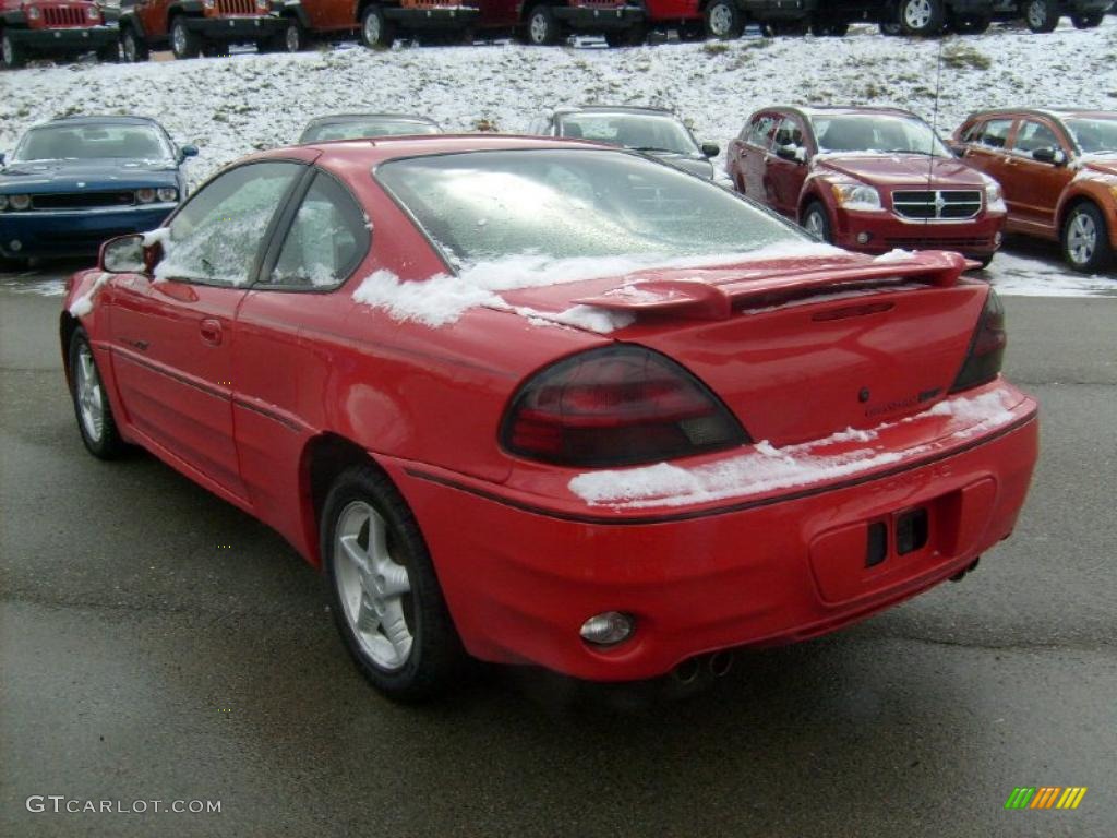 1999 Grand Am GT Coupe - Bright Red / Dark Pewter photo #3