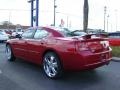 2008 Inferno Red Crystal Pearl Dodge Charger SE  photo #5