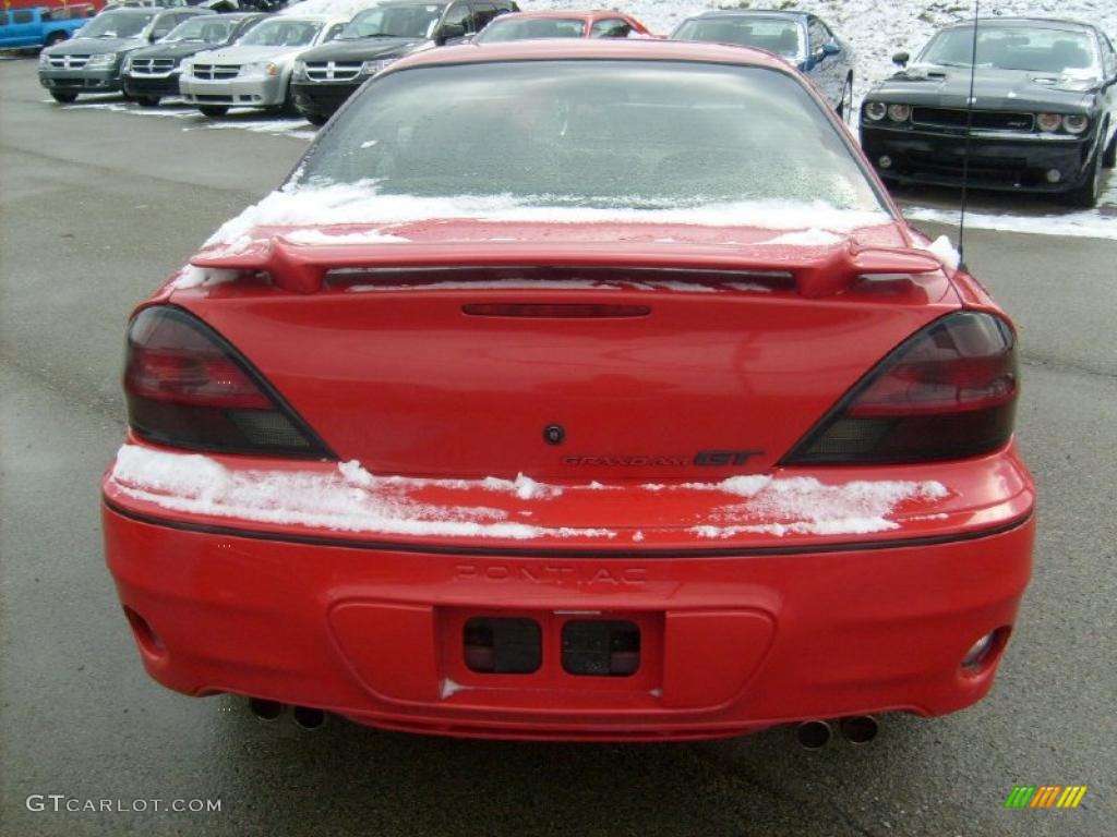 1999 Grand Am GT Coupe - Bright Red / Dark Pewter photo #4