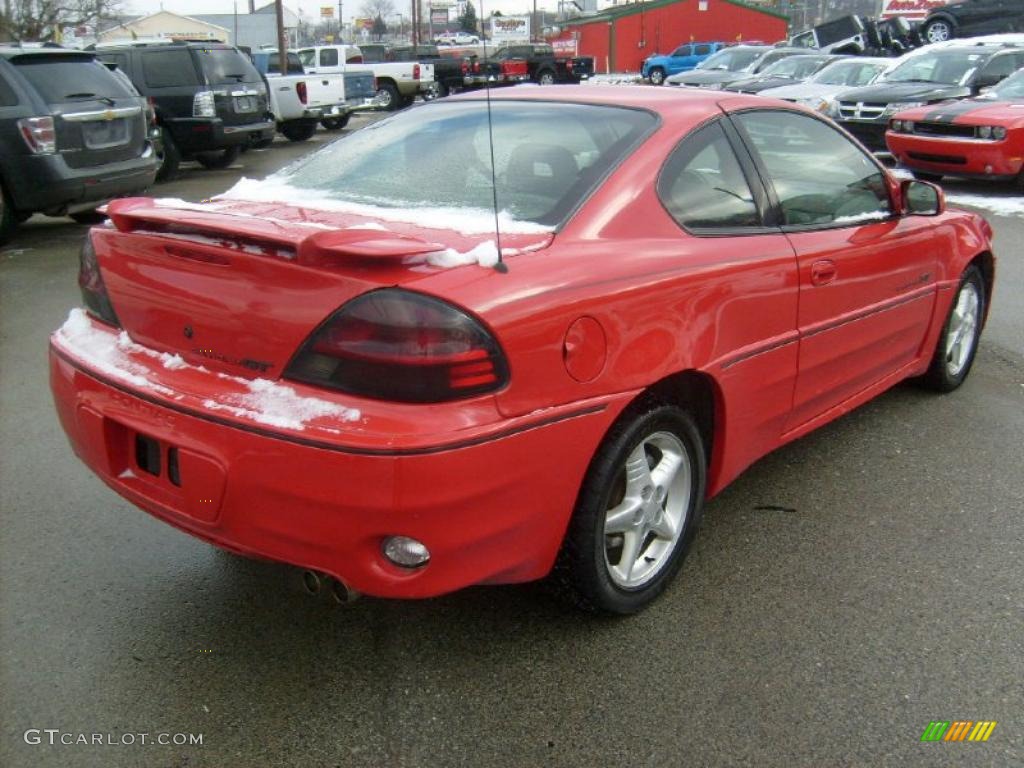 1999 Grand Am GT Coupe - Bright Red / Dark Pewter photo #5