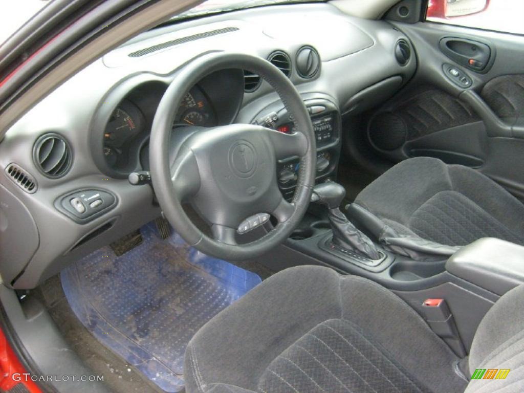 Dark Pewter Interior 1999 Pontiac Grand Am GT Coupe Photo #41157428