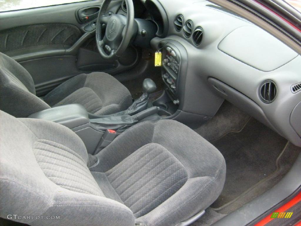 1999 Grand Am GT Coupe - Bright Red / Dark Pewter photo #17