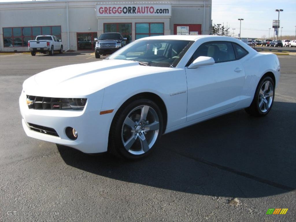 2011 Camaro LT/RS Coupe - Summit White / Black photo #1