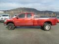 2006 Inferno Red Crystal Pearl Dodge Ram 3500 SLT Quad Cab 4x4 Dually  photo #2