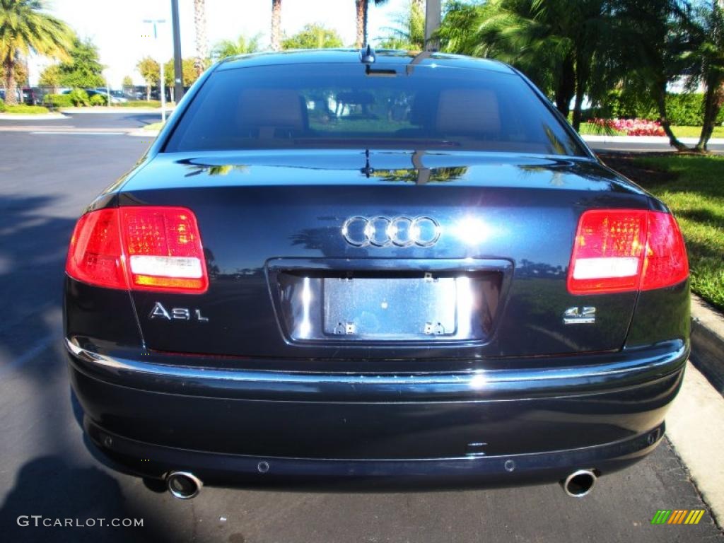 Night Blue Pearl 2005 Audi A8 L 4.2 quattro Exterior Photo #41158868