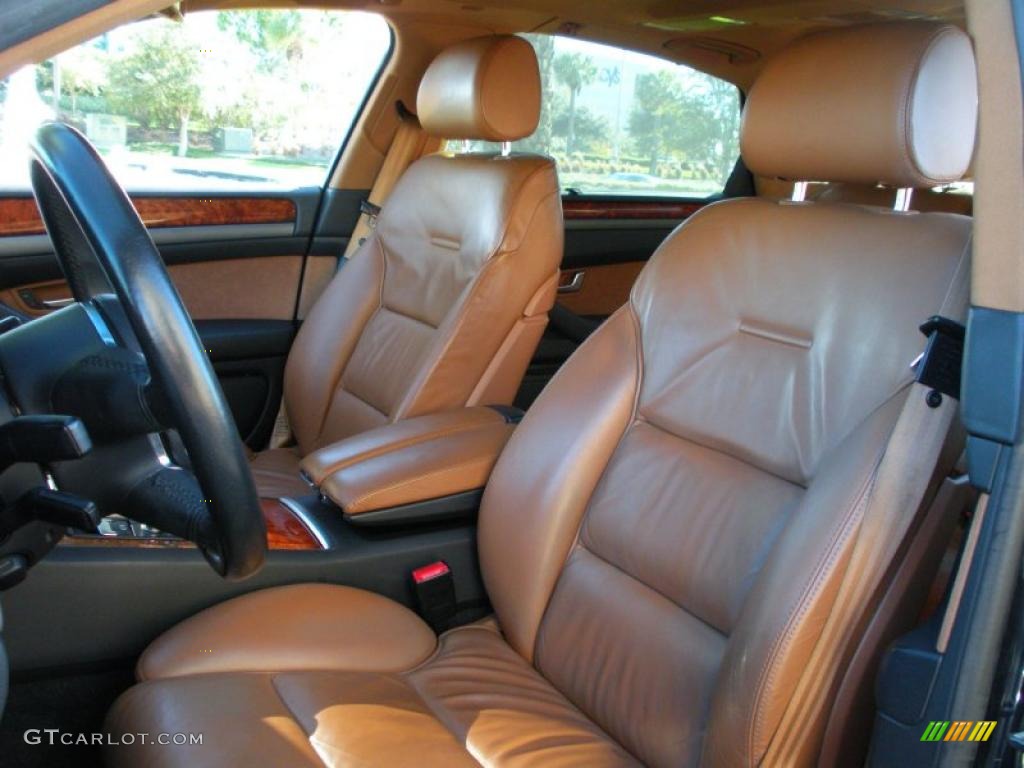 Beige/Cream Interior 2005 Audi A8 L 4.2 quattro Photo #41158972