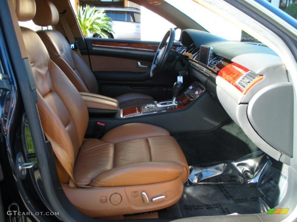 Beige/Cream Interior 2005 Audi A8 L 4.2 quattro Photo #41159016