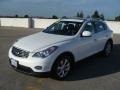 2008 Moonlight White Infiniti EX 35 Journey  photo #3