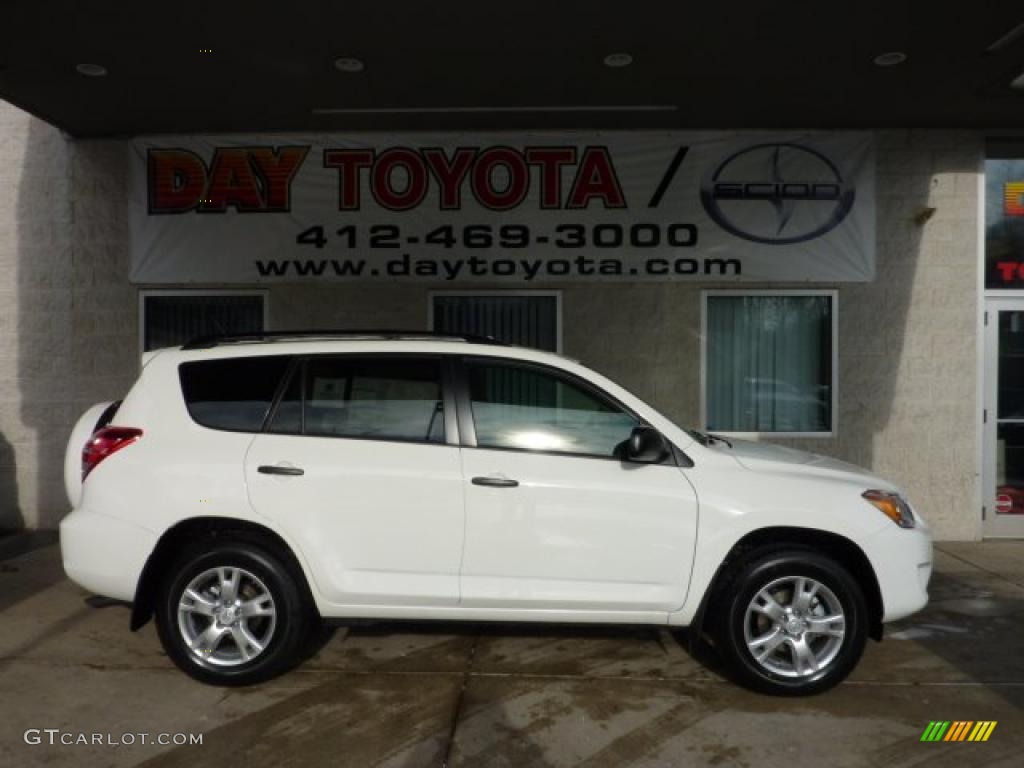 2011 RAV4 V6 4WD - Super White / Sand Beige photo #1