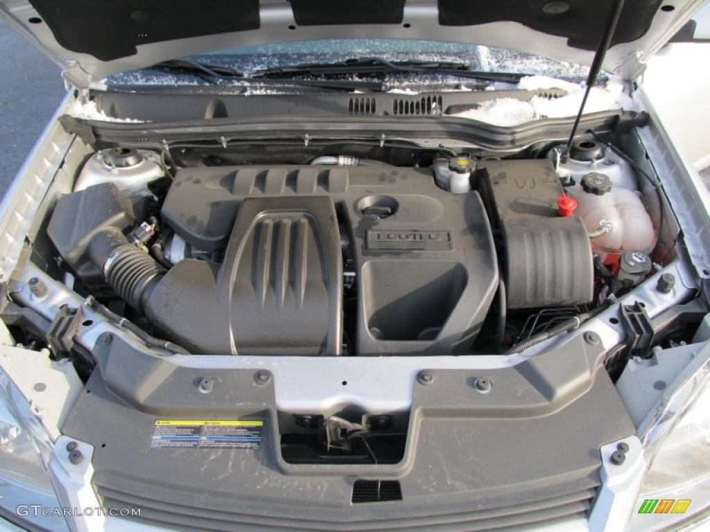 2010 Cobalt LT Sedan - Silver Ice Metallic / Gray photo #21
