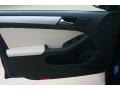 Cornsilk Beige 2011 Volkswagen Jetta SEL Sedan Door Panel