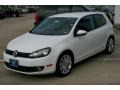 Candy White 2011 Volkswagen Golf 2 Door TDI Exterior