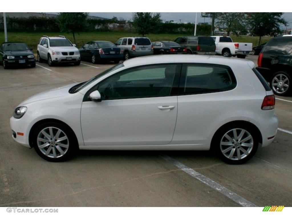 Candy White 2011 Volkswagen Golf 2 Door TDI Exterior Photo #41167197