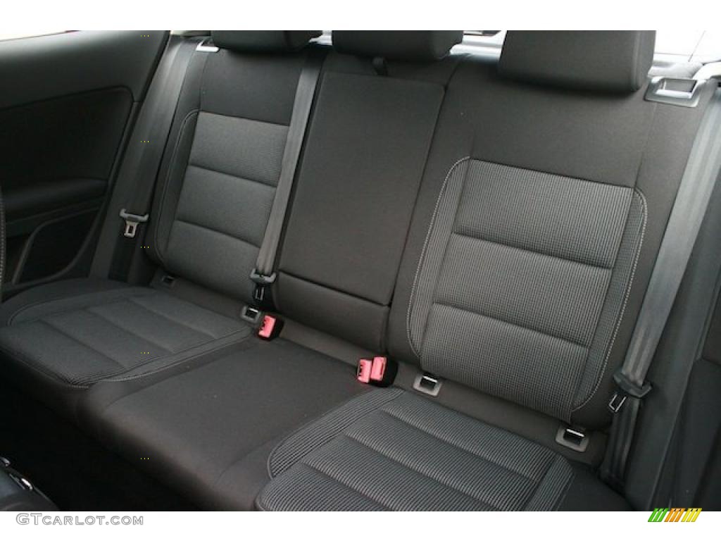 Titan Black Interior 2011 Volkswagen Golf 2 Door TDI Photo #41167225