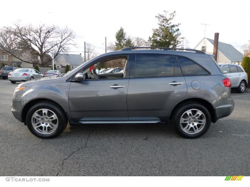 Sterling Gray Metallic 2008 Acura MDX Technology Exterior Photo #41167617