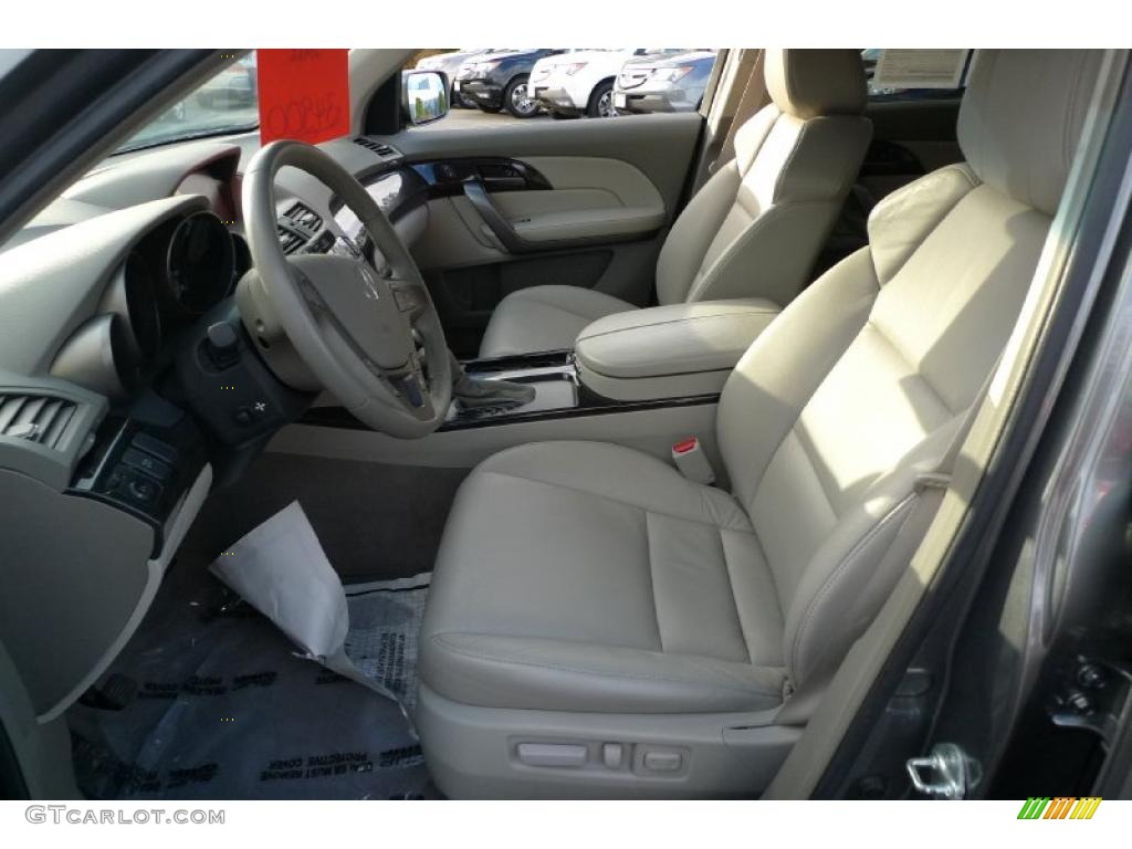 Taupe Interior 2008 Acura MDX Technology Photo #41167669