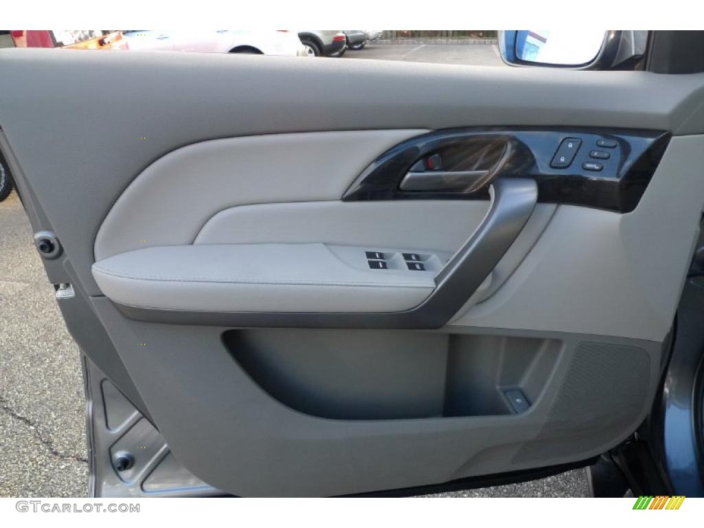 2008 Acura MDX Technology Taupe Door Panel Photo #41167997