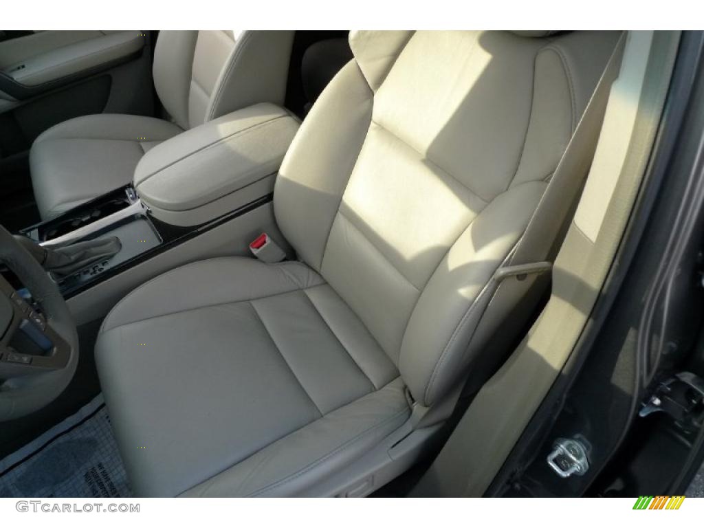 Taupe Interior 2008 Acura MDX Technology Photo #41168029