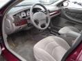 2001 Dark Garnet Red Pearl Dodge Stratus SE Sedan  photo #21