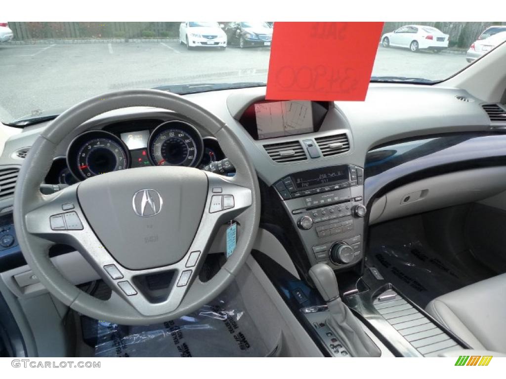 2008 Acura MDX Technology Taupe Dashboard Photo #41168369