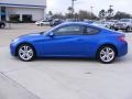 Mirabeau Blue 2010 Hyundai Genesis Coupe 3.8 Grand Touring Exterior