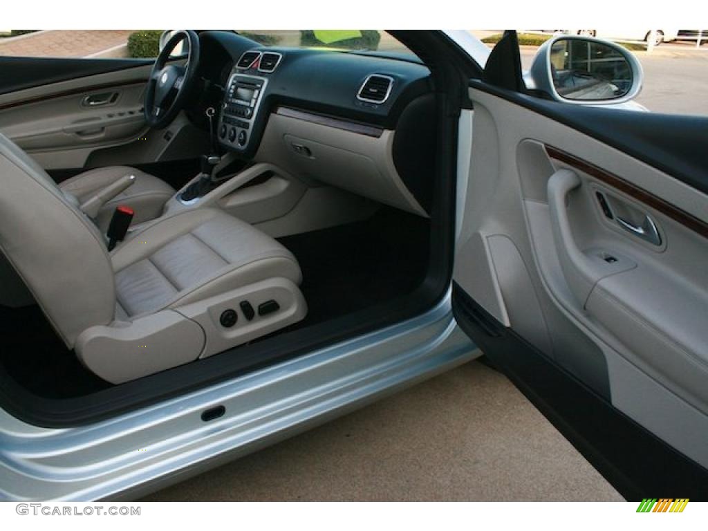 Cornsilk Beige Interior 2008 Volkswagen Eos Lux Photo #41168870
