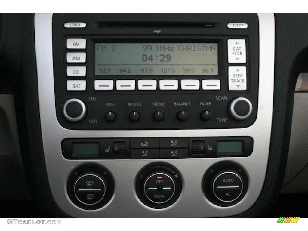 2008 Volkswagen Eos Lux Controls Photo #41168918