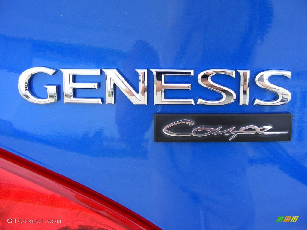 2010 Hyundai Genesis Coupe 3.8 Grand Touring Marks and Logos Photo #4116902