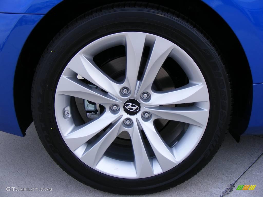 2010 Hyundai Genesis Coupe 3.8 Grand Touring Wheel Photo #4116912