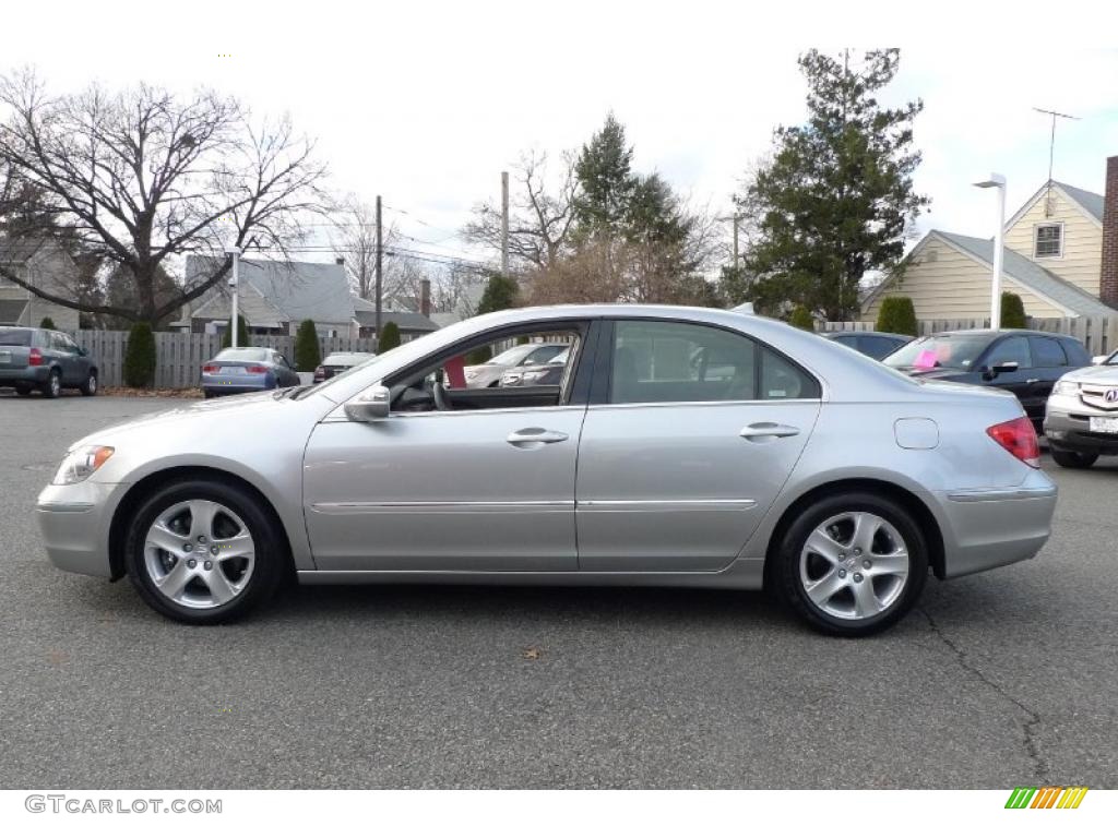 Platinum Frost Metallic 2008 Acura RL 3.5 AWD Sedan Exterior Photo #41169326